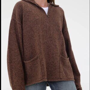 Weekender Quarter Zip Pullover Sweater Coat